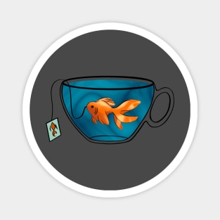 Magic Fish Tea Magnet